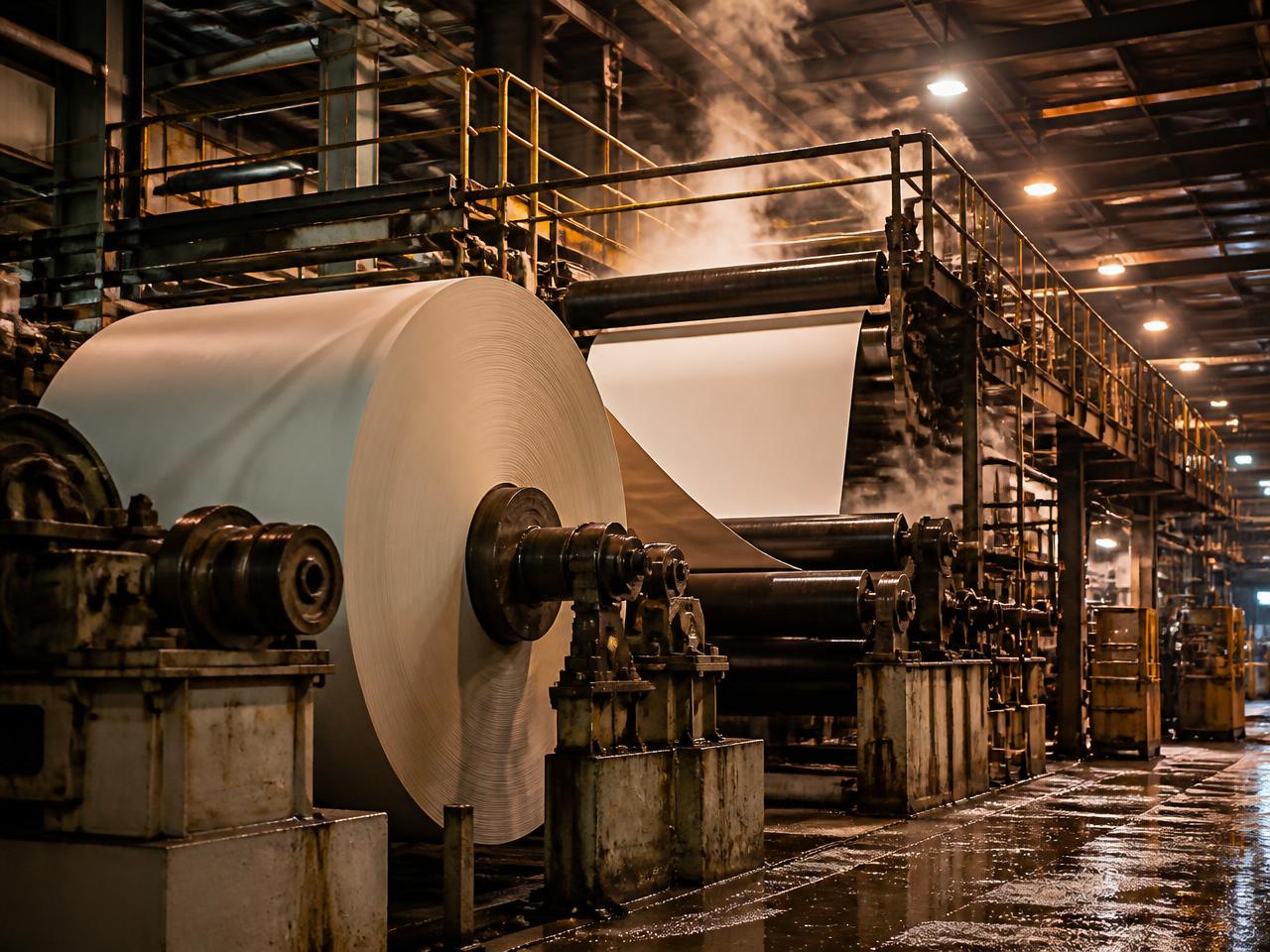 Papier – Industrieanlage